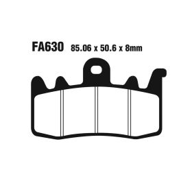 COPPIA PASTIGLIE EBC HH FA630HH
