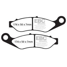 MOTORRAD BREMSBELäGE EBC FA638HH