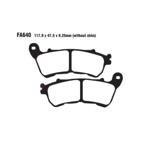 EBC FA640 MOTORCYCLE BRAKE PADS