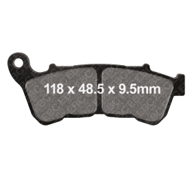 Pastiglie freno EBC V FA640 mescola semi sinterizzata per Harley Davidson XL