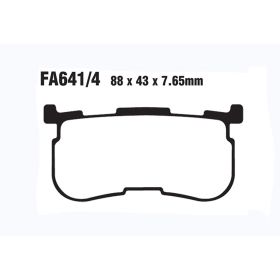 EBC FA641/4HH MOTORCYCLE BRAKE PADS