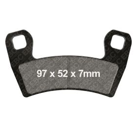 EBC R FA657 Bremsbeläge Sinterverbindung für Polaris RZR