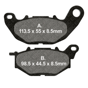 EBC Standard Brake Pads FA663 for Yamaha