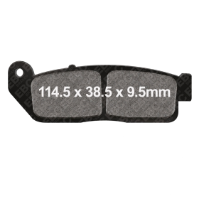 Pastiglie freno EBC HH FA672 mescola sinterizzata per Indian SCOUT