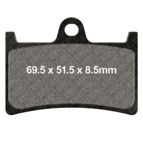 Plaquettes de frein de course EBC GPFAX 380HH en composé fritté pour Yamaha