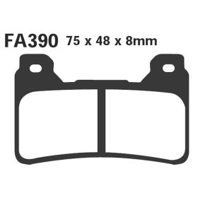 EBC GPFAX390HH MOTORCYCLE BRAKE PADS