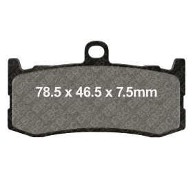EBC GPFAX 491HH Racing Brake Pads Sintered Compound for Triumph DAYTONA