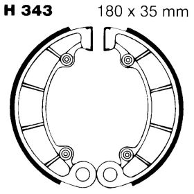 BREMSBACKEN EBC H343