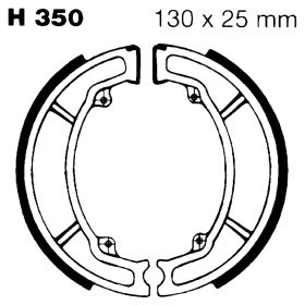 Bremsbacken EBC H350