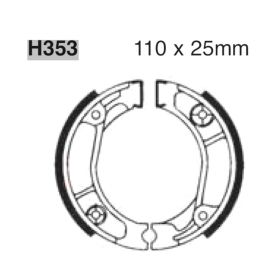 EBC H353 BRAKE SHOES
