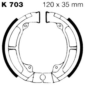 BREMSBACKEN EBC K703