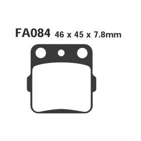 EBC MXS084 MOTORCYCLE BRAKE PADS