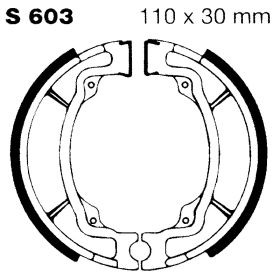 BREMSBACKEN EBC S603
