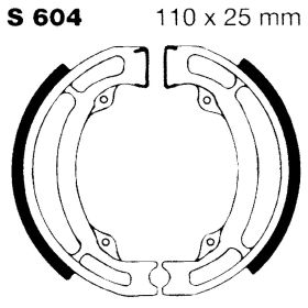Bremsbacken EBC S604