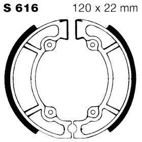 BREMSBACKEN EBC S616