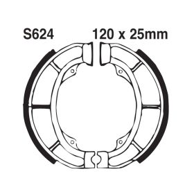 Bremsbacken EBC S624G