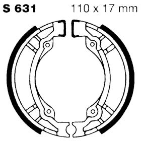 EBC S631 BRAKE SHOES