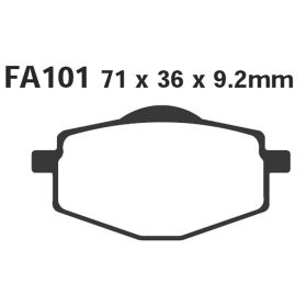 EBC SFA101HH MOTORCYCLE BRAKE PADS