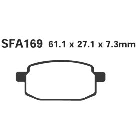 COPPIA PASTIGLIE EBC SFA SFA169