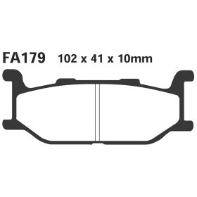 PLAQUETTES FREIN MOTO EBC SFA179