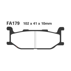 EBC SFA179HH MOTORCYCLE BRAKE PADS