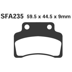 PLAQUETTES FREIN MOTO EBC SFA235