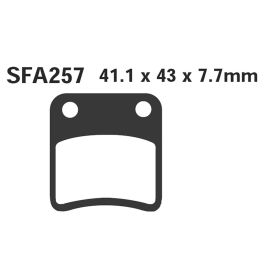 EBC SFA257 MOTORCYCLE BRAKE PADS