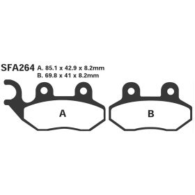 EBC SFA264 MOTORCYCLE BRAKE PADS