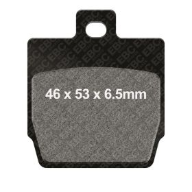 Plaquettes de frein EBC HH SFA268 en composé fritté