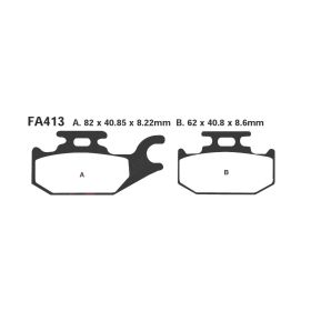 PLAQUETTES FREIN MOTO EBC SFA413HH