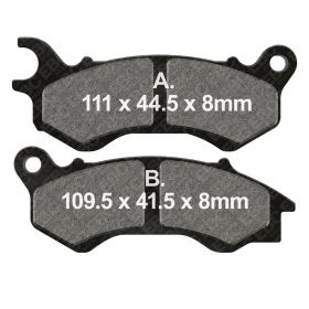 EBC HH SFA603 Bremsbeläge Sintermaterial