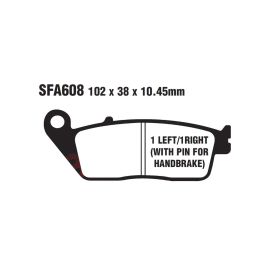 EBC SFA608HH MOTORCYCLE BRAKE PADS
