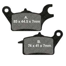 EBC SFA625 Brake Pads for Honda