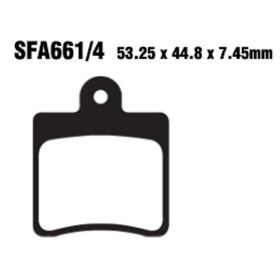 EBC SFA661/4 brake pads for Daelim