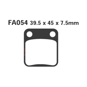EBC SFAC054 MOTORCYCLE BRAKE PADS