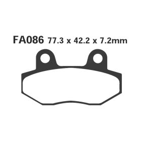 EBC SFAC086 MOTORCYCLE BRAKE PADS