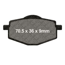 EBC Bremsbeläge SFAC101 Carbonverbindung