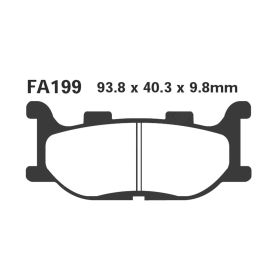 EBC SFAC199 MOTORCYCLE BRAKE PADS