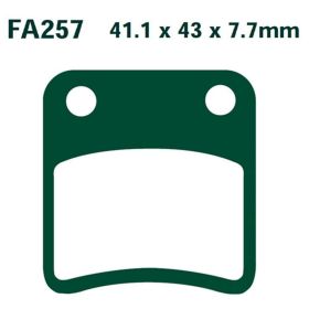 EBC Bremsbeläge SFAC257 Carbon-Verbundstoff