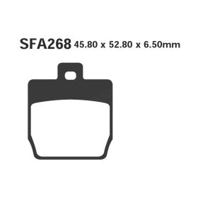PLAQUETTES FREIN MOTO EBC SFAC268