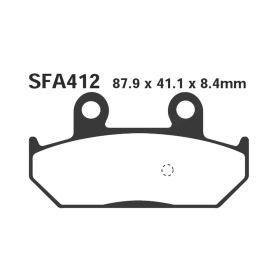 EBC SFAC412 MOTORCYCLE BRAKE PADS