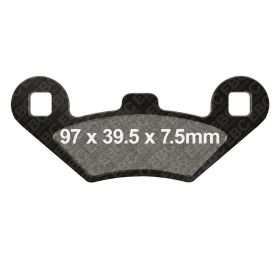 EBC Brake Pads SFAC650 Carbon Compound for Peugeot METROPOLIS