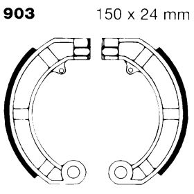 BREMSBACKEN EBC V903