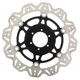 EBC VEE VR1003BLK Floating Brake Disc Front D.296mm 6 Bolts for Honda