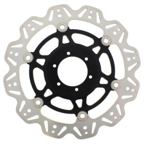 EBC VEE VR1014BLK Schwimmende Bremsscheibe vorne D.296mm 6 Bolzen für Honda