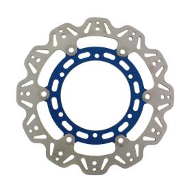 EBC VEE VR2074BLUE Floating Brake Disc Front D.298mm 6 Bolts for Yamaha