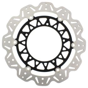 EBC VEE VR2101BLK Floating Brake Disc Front D.320mm 5 Bolts for Yamaha