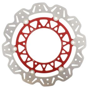 EBC VEE VR2124RED Floating Brake Disc Front D.320mm 5 Bolts for Yamaha