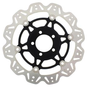 EBC VEE VR4008BLK Floating Brake Disc Front D.300mm 5 Bolts for Kawasaki