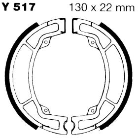 BREMSBACKEN EBC Y517